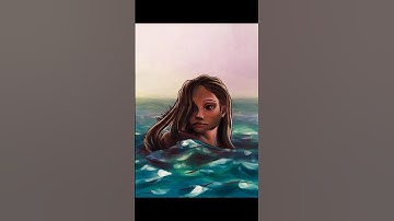 The Little Mermaid Fanart | Halle Bailey #thelittlemermaid #thelittlemermaidliveaction #hallebailey