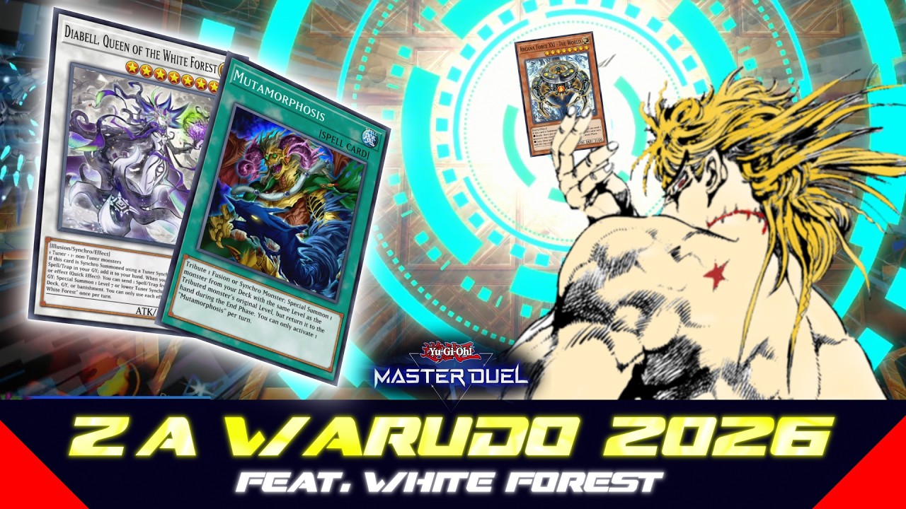 ZA WARUDO 2026 feat. WHITE FOREST! 🤯 | Yu-Gi-Oh! Master Duel