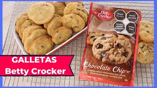 PROBANDO LAS GALLETAS DE Betty Crocker!!! ME GUSTARON??