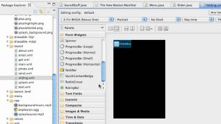Android Application Development   81   SlidingDrawer Example