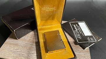 Một cây Dupont 40 năm tuổi mới tinh còn xót lại.