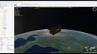 Satellites animation