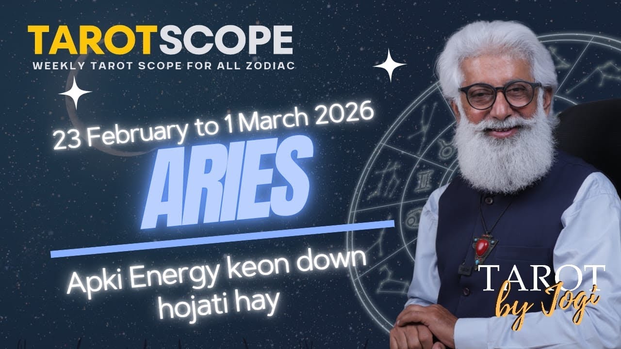 Aries Horoscope Weekly | 23 Feb - 1 March 2026 | TarotScope | Tarot Card Reading | Boost Your Energy