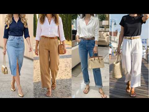 Cómo Combinar ROPA BÁSICA para Vestir Mejor / LOOKS ELEGANTES y MODERNOS