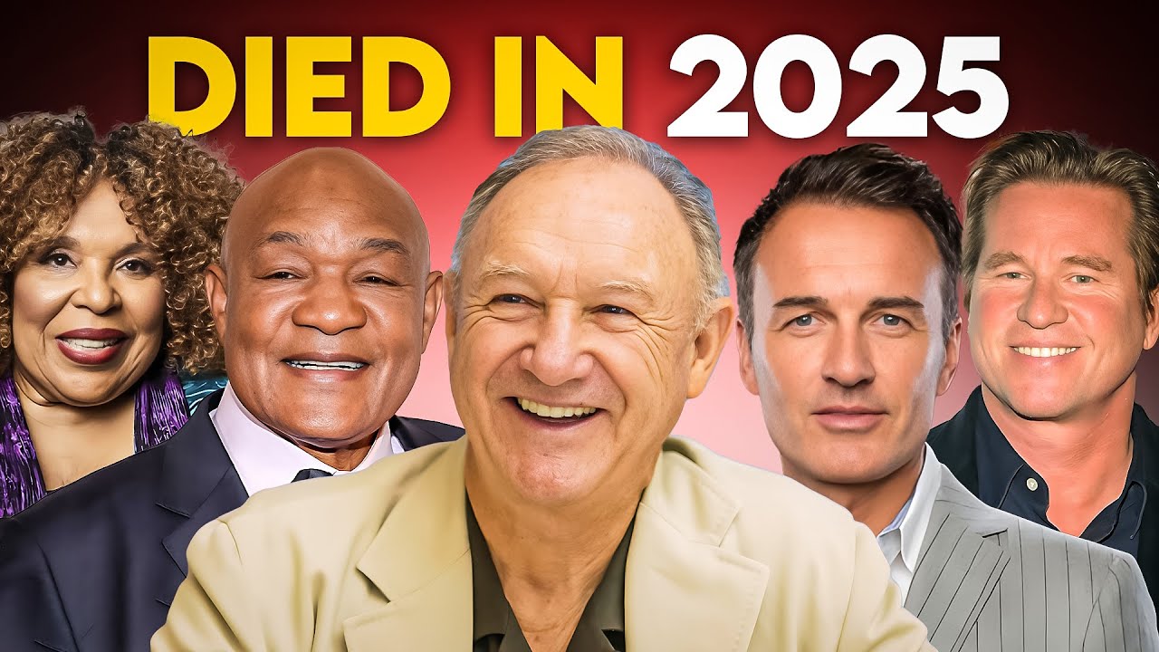 These Celebrities DIED in 2025 (With Cause of Death)