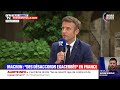 Ref:5NfWPot5Uds Emmanuel macron: "l'extr�me droite, son carburant est le malheur"