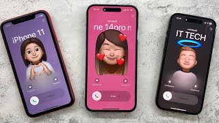 Three IPhone Incoming Call IPhone 11+14 Pro+14 Pro Max