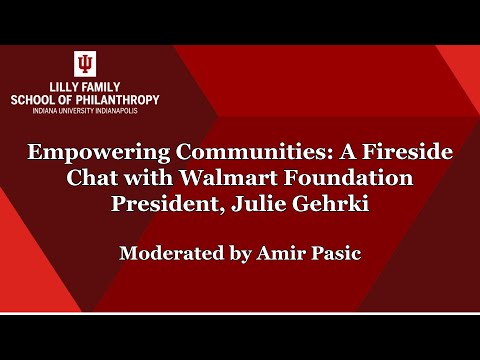 Fireside Chat on Philanthropy | Julie Gehrki