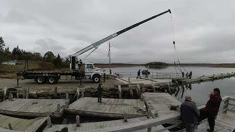 Removing A Floating Dock