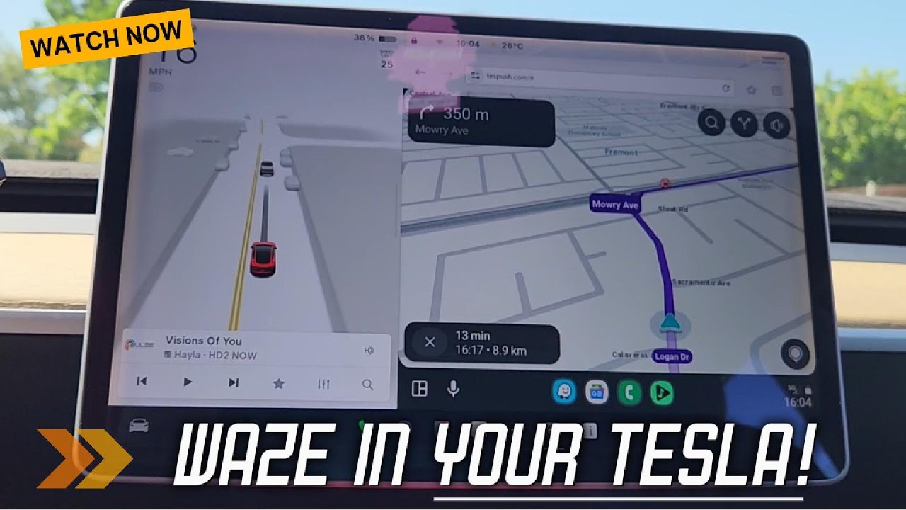 Get Waze (and more!) in your Tesla | Wireless Tesla Carplay from TLYARD | Unboxing & Setup