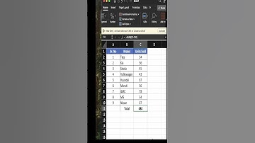 One-Click SUM in Excel! 💡 #shorts