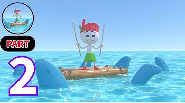 Raft Life - Walkthrough Gameplay Part 2 - Expanding the Raft Base Android Gameplay