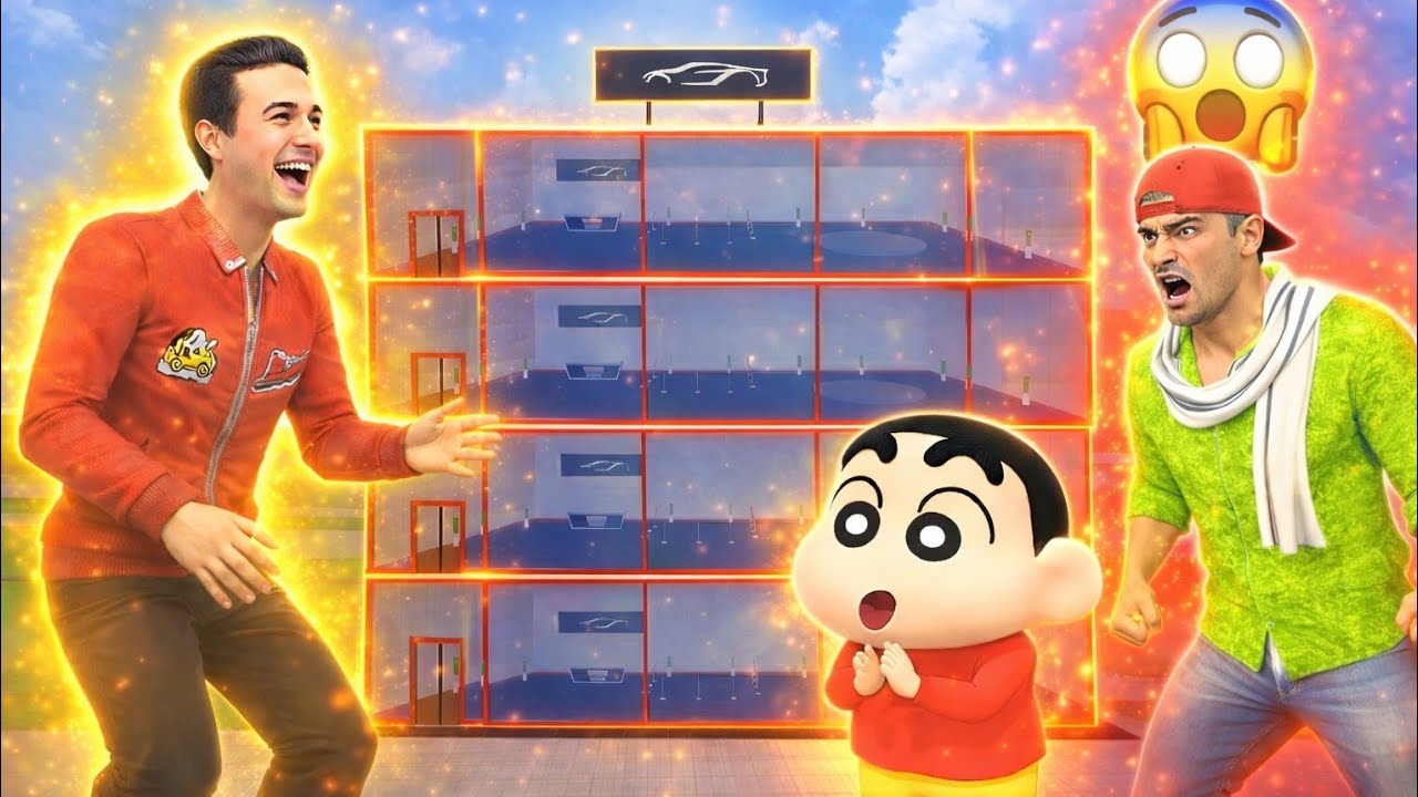 Franklin Ne Bana Diya 4 Manjila Car Showroom 😱 | Indian Theft Auto Simulator