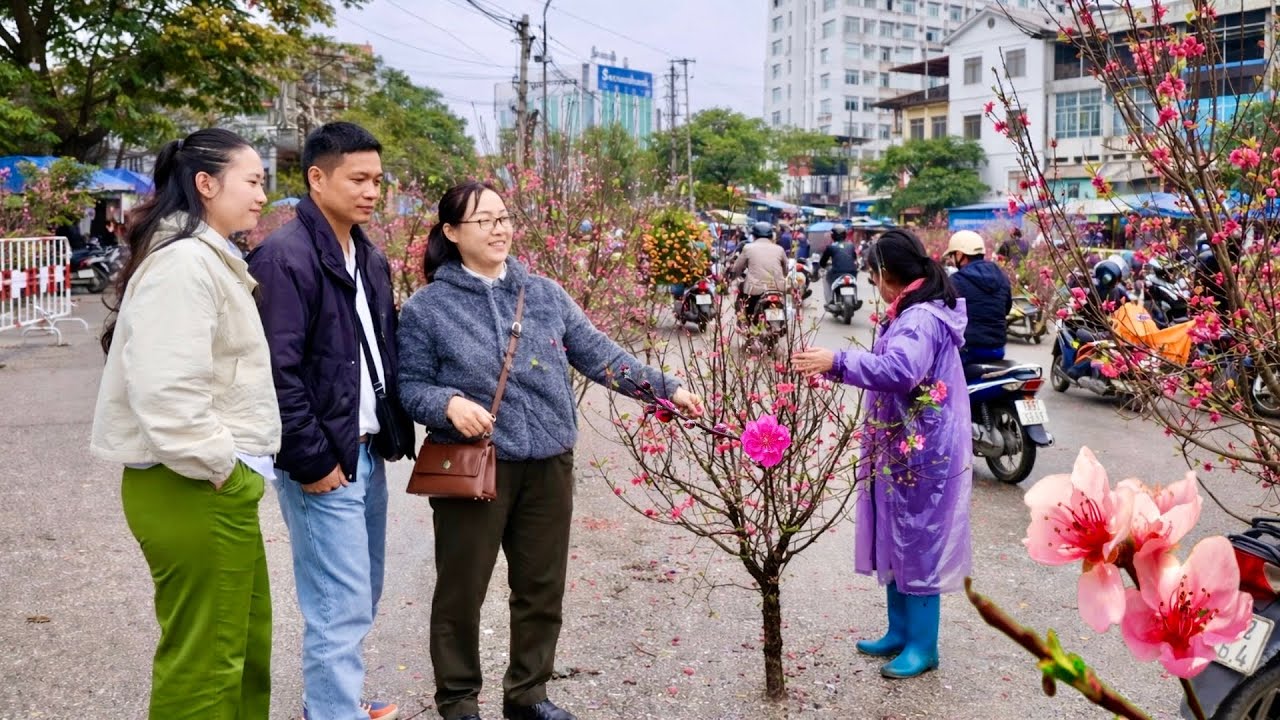 CHỢ ĐÀO TẾT LẠNG SƠN - NHỘN NHỊP GIÁ RẺ