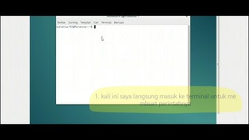 Perintah membuat direktori dan file di debian