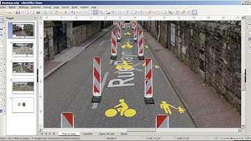 Montage photo LibreOffice Draw : grouper des objets