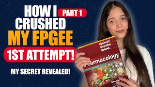 How I Passed Fpgee On 1st Attempt Part 1! Pharmacy With Zahra