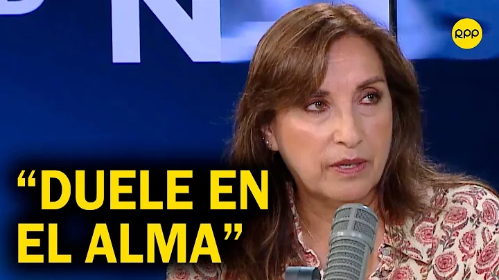 Dina Boluarte: "Duele el fallecimiento de las pers...