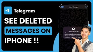 How to See Deleted Messages on Telegram iPhone !