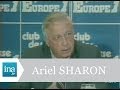 Ariel sharon ma responsabilit sur les massacres de sabra et shatila  archive ina