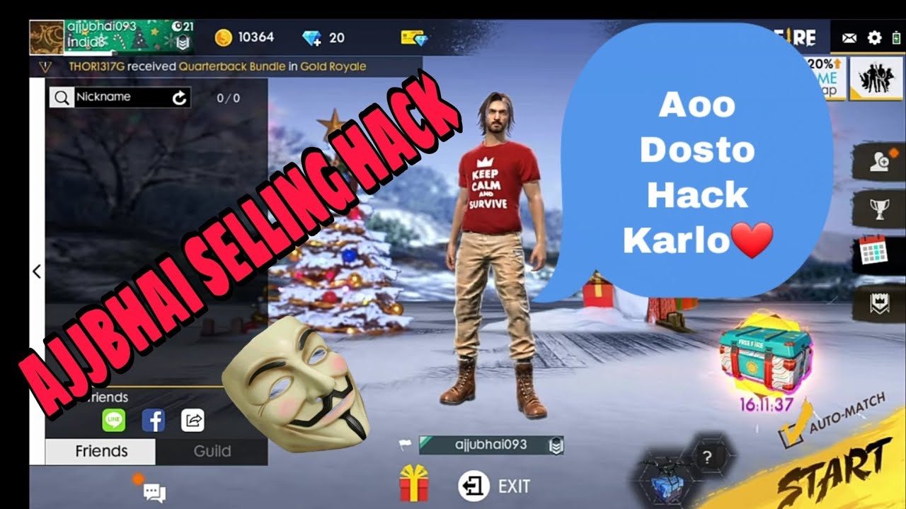 Ajjubhai Caught Selling Hack|| Total gaming || Skylord || 100% Proof