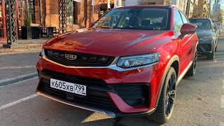 Взял Geely Tugella по утру - рассказываю подробнее и педаль в пол топлю