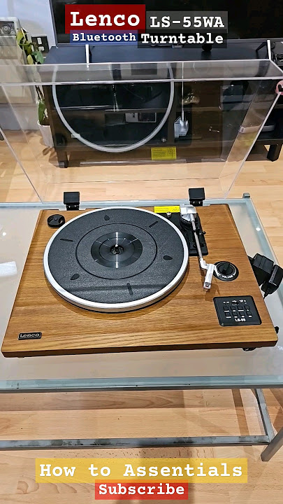 Lenco | LS-55WA | Bluetooth Turntable | Unboxing | Built-in speakers