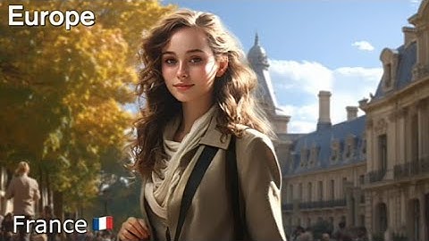 Asking AI to Create a Female University Student Picture for Each Country