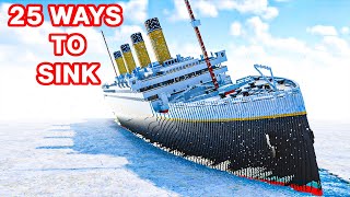 25 Ways To Sink The Titanic | Teardown