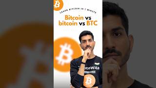 LEARN BITCOIN IN 1MINUTE : Bitcoin vs bitcoin vs BTC