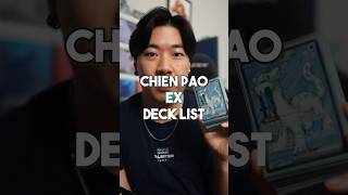 Chien Pao Ex Deck List! #pokemon #playpokemon #pokemoncards #tcg #pokemontcg