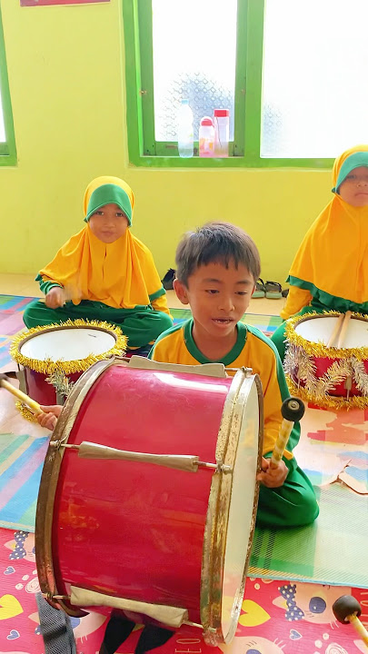 Main Drum Band Disekolah #main #fun #drumband #sekolah #tk #kulonprogo #youtubeshorts #funny #happy