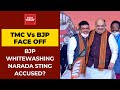 Is BJP Whitewashing Narada Sting Accused Suvendu Adhikari?; Mahua Moitra Vs Sudhanshu Trivedi