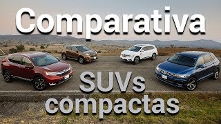 Honda CRV vs Volkswagen Tiguan vs KIA Sportage vs Renault Koleos  Comparativa