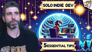 5 TIPS for SOLO Indie Game Developers (Focus, Motivation, Devlogs?) screenshot 5