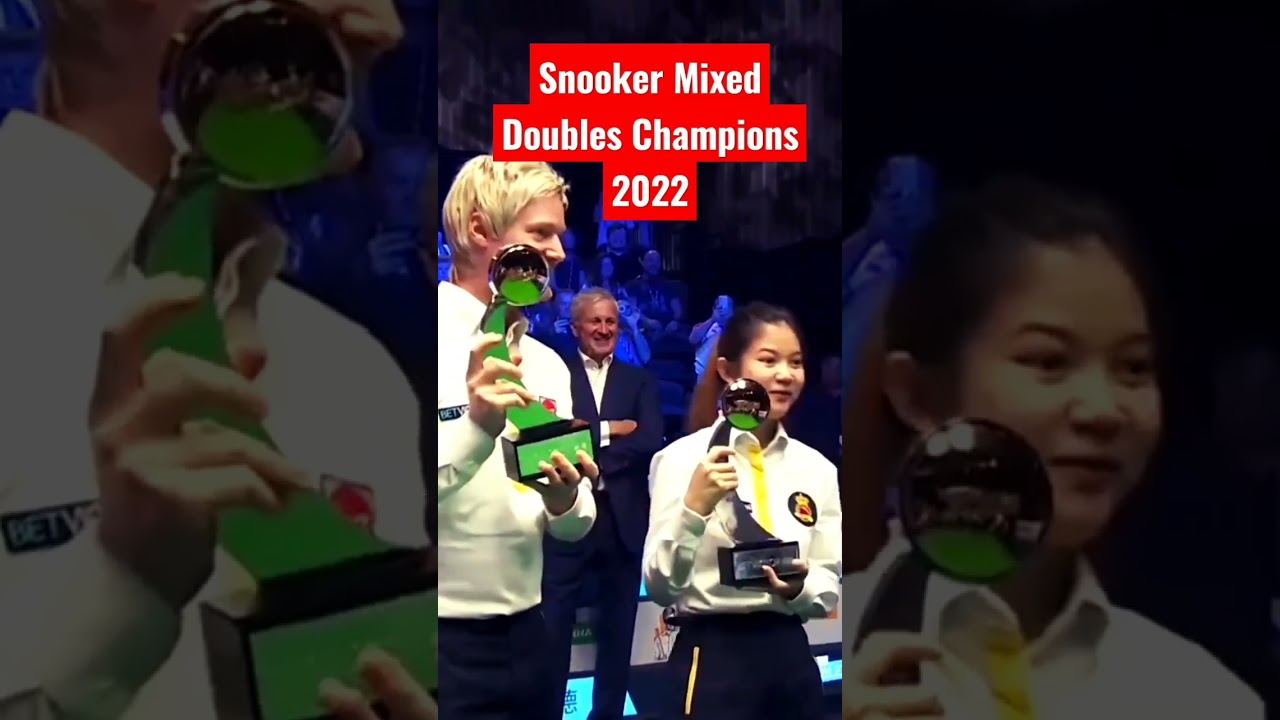 Neil Robertson and Mink Nutcharut Win The Snooker Mixed Doubles 2022