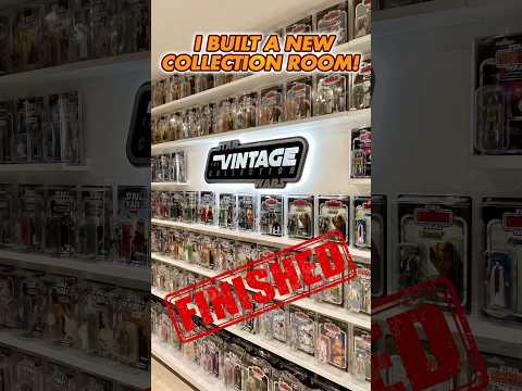 New Star Wars Collection Room is Complete! #shorts #starwars