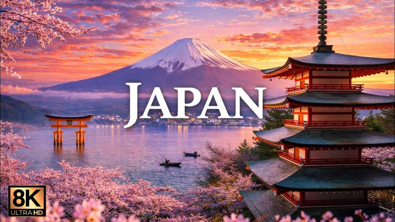 Japan in 8K Ultra HD HDR – Land of Hidden Gems (60 FPS) - YouTube
