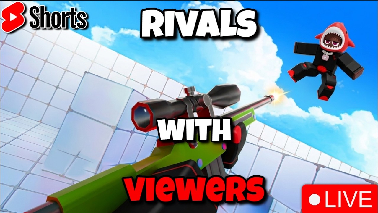 Too Shorty Rivals Rivals With Viewers🔫 (Horizontal) #shorts #roblox - YouTube