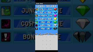 Sonic Jump - Cheats - Java Game - Android @cidgamer9999 #emulator #javagame screenshot 3