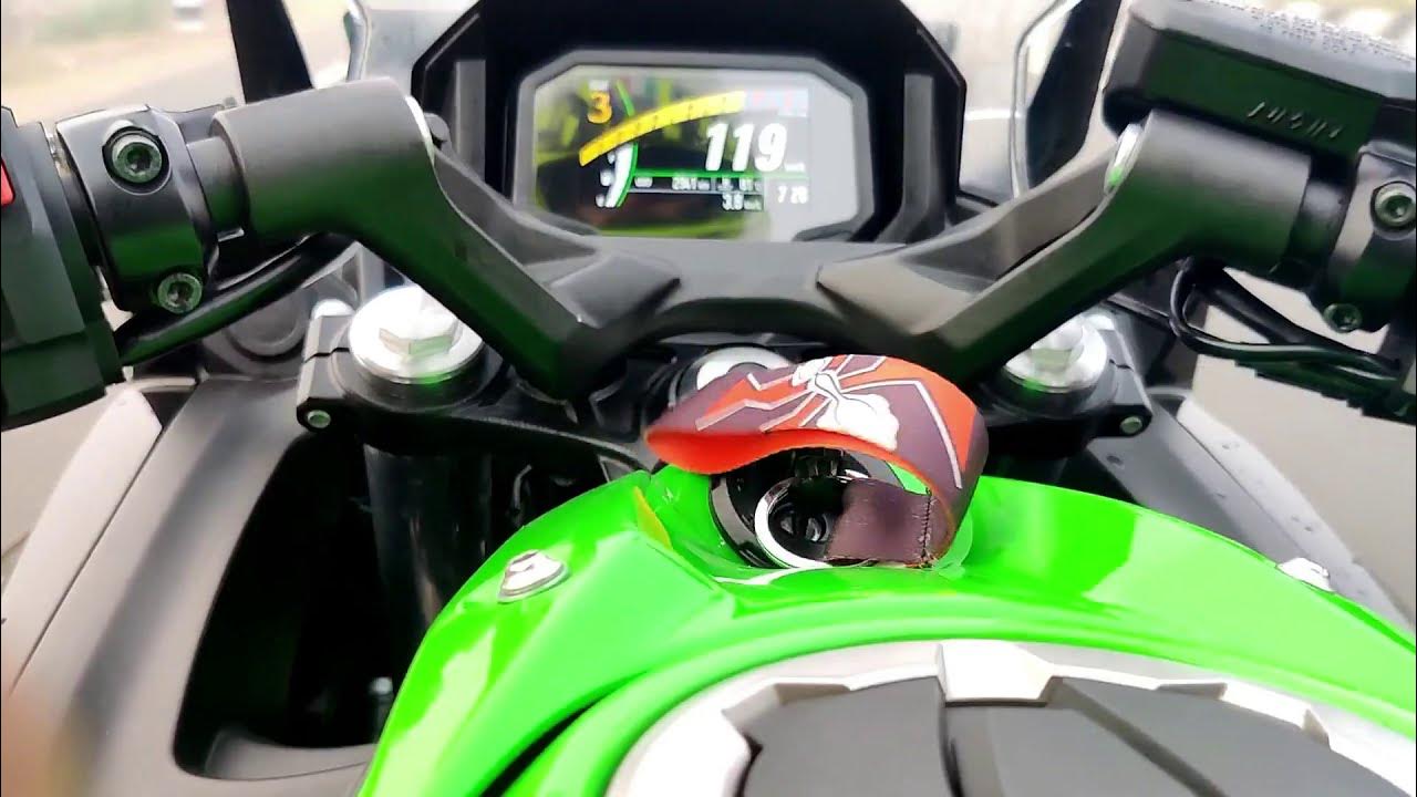 2021 Kawasaki Ninja 650 0 to 100 (Kph) Acceleration Test with Pillion