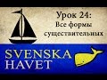 Svenskahavet - Урок 24. Все формы существительных. Родственники. (Уроки шведского языка)