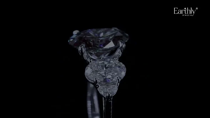 Oval Diamond Empress Five Stone Ring | Luxe Solitaire | Earthly Lab Grown Diamond Jewellery | Rings