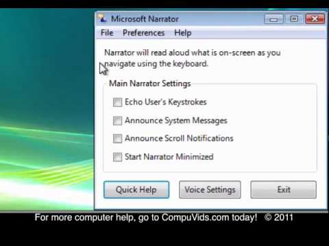 Microsoft Narrator Voices Download Vista