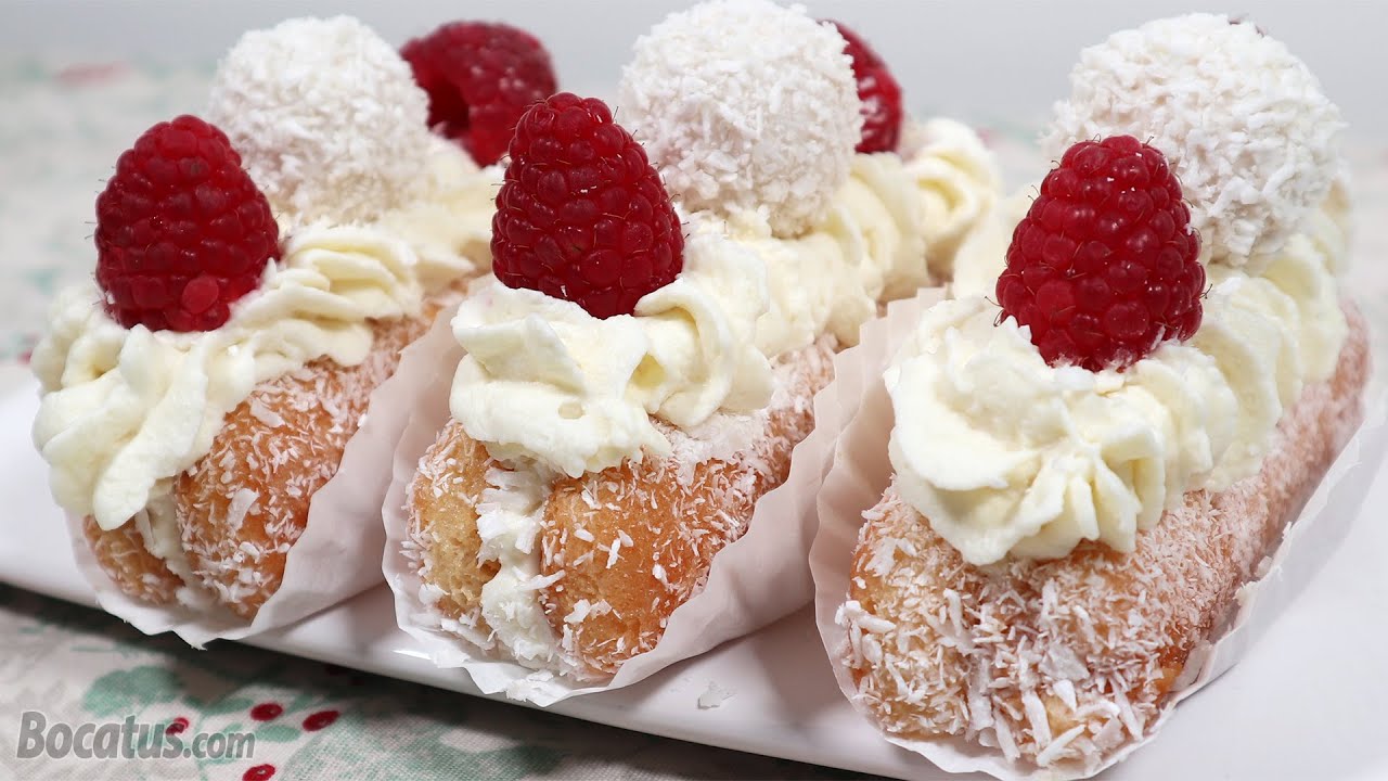 Пирожные «Рафаэлло» без выпечки (Кокос и Белый Шоколад)