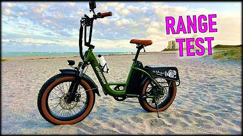 Range Test - Euy 20 or Cityrang 4.0 electric bike - How far can it go?