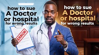 Can You Sue a Doctor / hospital for Giving You Wrong HIV Results in Uganda?