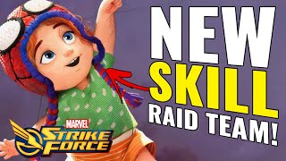 SPIDER SOCIETY TEAM COMING! Skill Raid Solution! INVADERS DEAD! | Marvel Strike Force