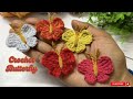 ⚡️🦋Super Beautiful 🥰 Super easy, very useful crochet Mini Butterfly🦋 |💰Sell and give as a gift🎁.