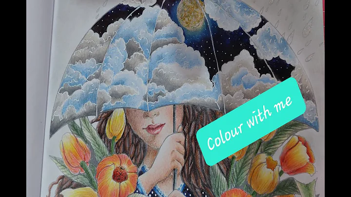 Colour with me in Karlon Douglas'  'Gentle Nature' - Blackriver Art - PRT2 -Umbrella page